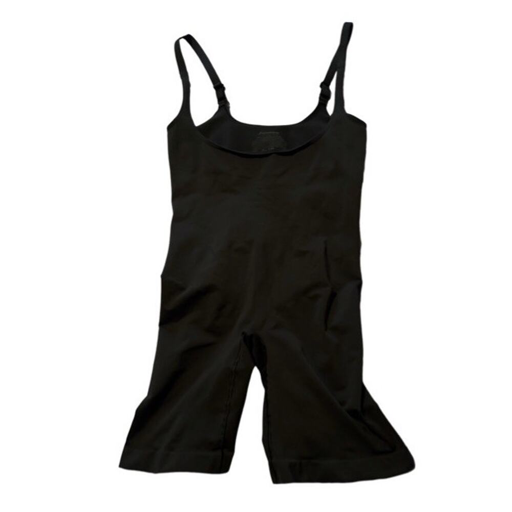 Maidenform Flexees Thigh Skimmer Size XL Shapewear Black Adjustable Straps